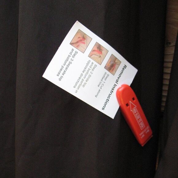 Mac Duggal 26612 Womens Raglan Long Sleeve Black Gown Dress - Picture 13 of 16